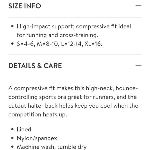 Nwot💫Zella Body Fusion Sports bra - Picture 11 of 11